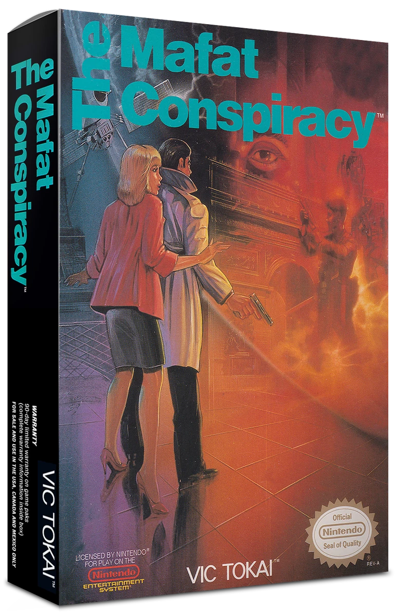 The Mafat Conspiracy box art