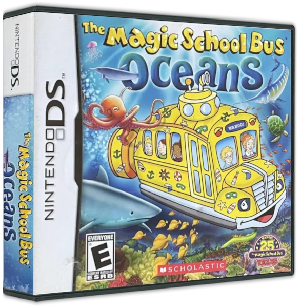 The Magic School Bus Oceans box art