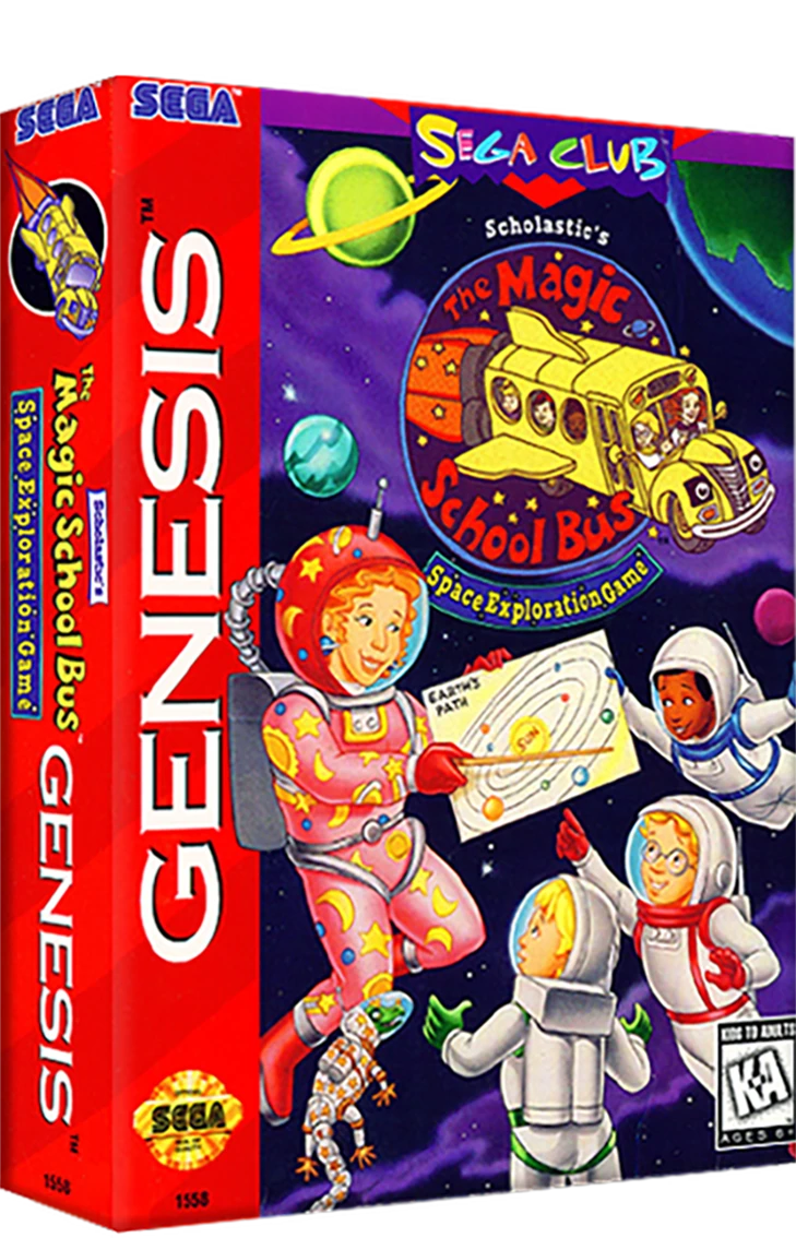The Magic School Bus box art