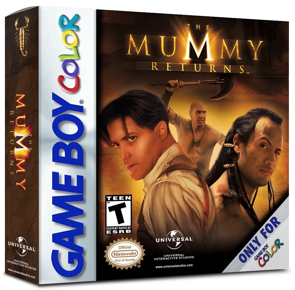The Mummy Returns box art