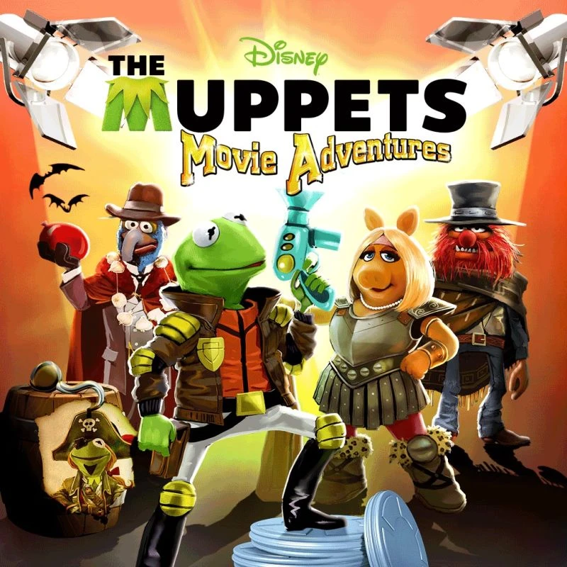 The Muppets Movie Adventures box art