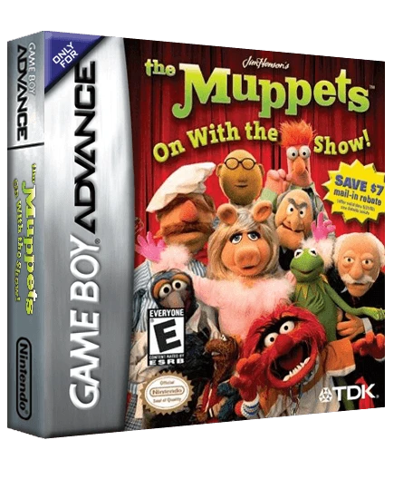 The Muppets On With the Show box art