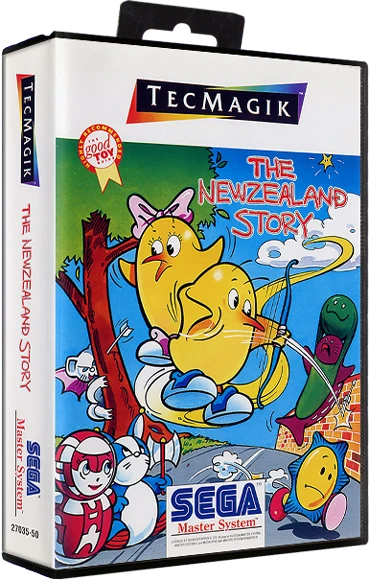 The New Zealand Story box art