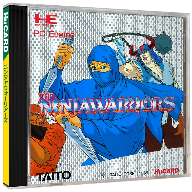 The Ninja Warriors box art