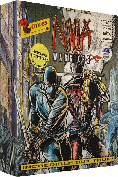 The Ninja Warriors box art