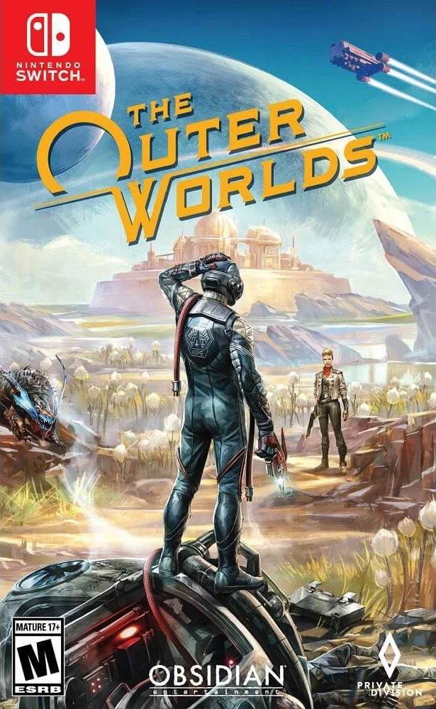The Outer Worlds box art