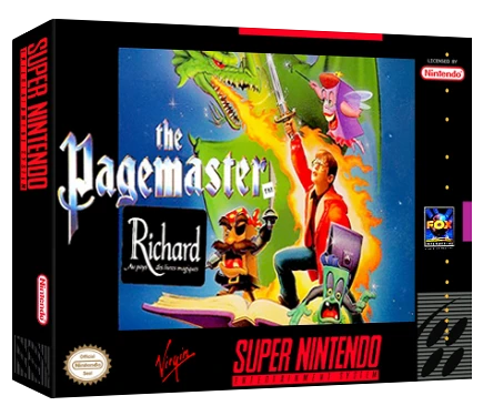 The Pagemaster box art