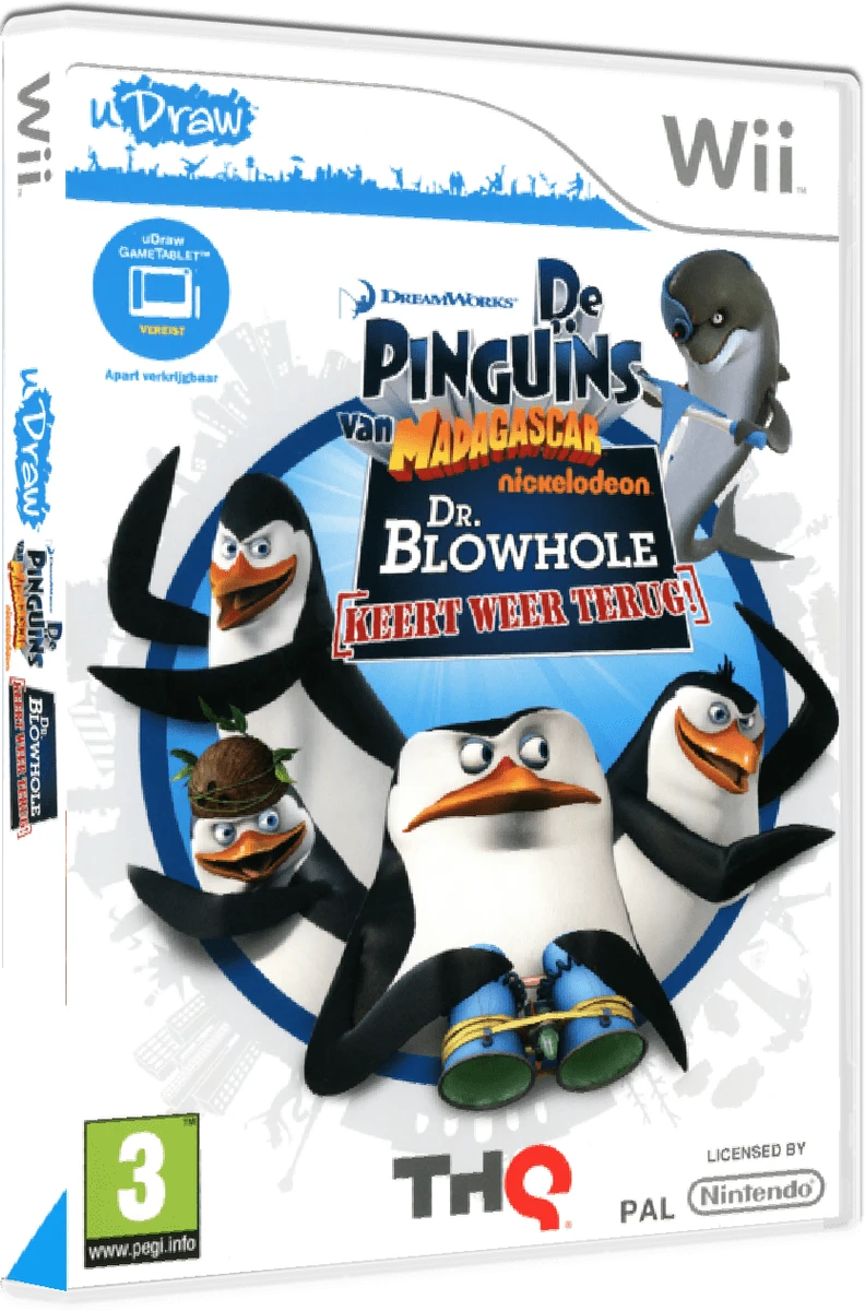 The Penguins of Madagascar: Dr. Blowhole Returns Again box art