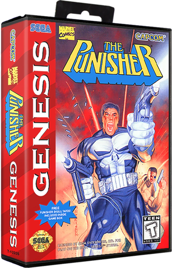 The Punisher box art