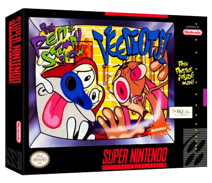 The Ren and Stimpy Show Veediots box art