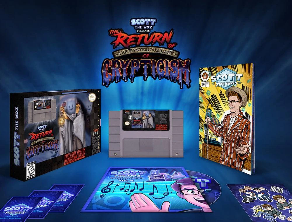 The Return of the Mysterious Game of Crypticism box art