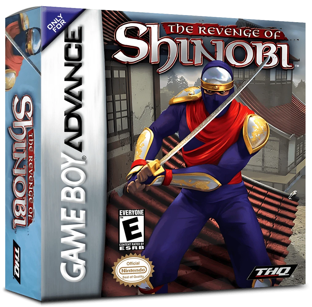 The Revenge of Shinobi box art