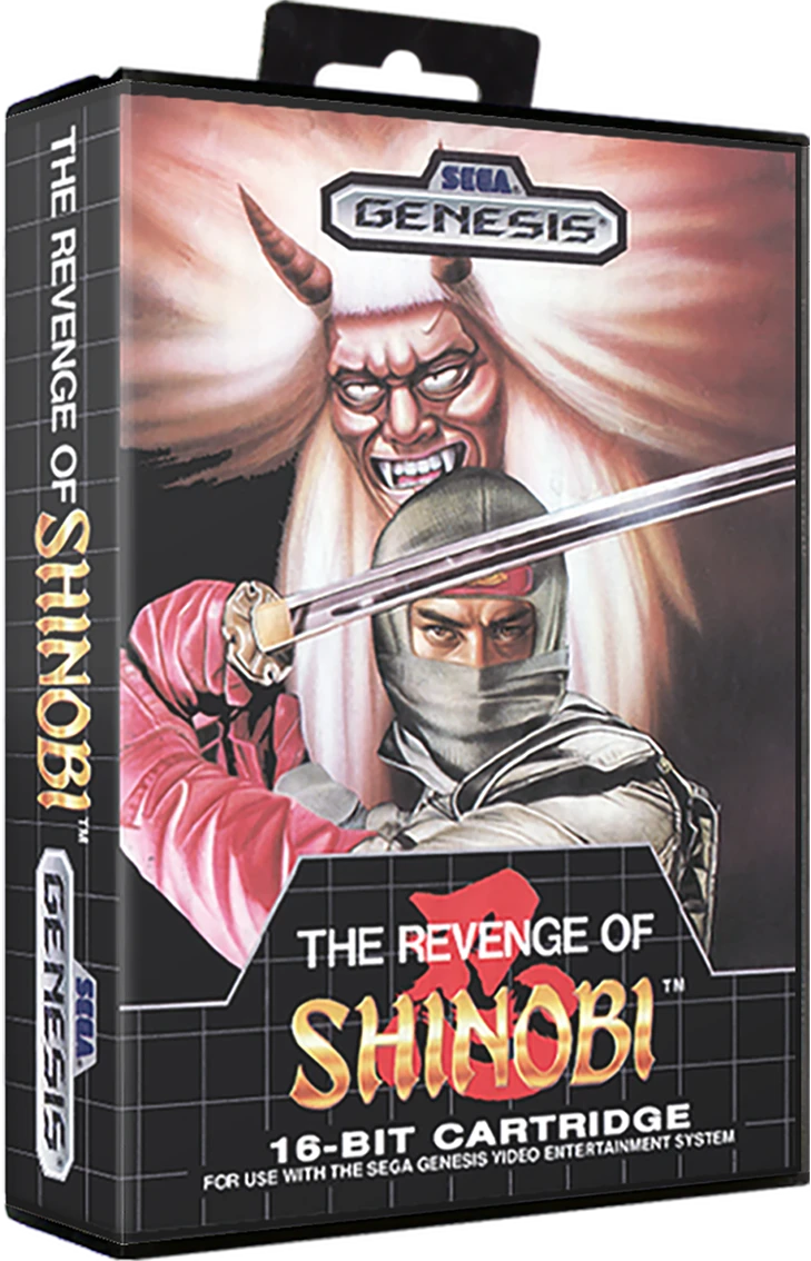 The Revenge of Shinobi box art