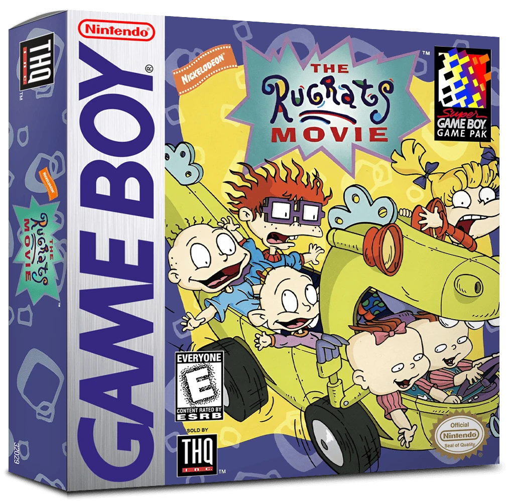 The Rugrats Movie box art