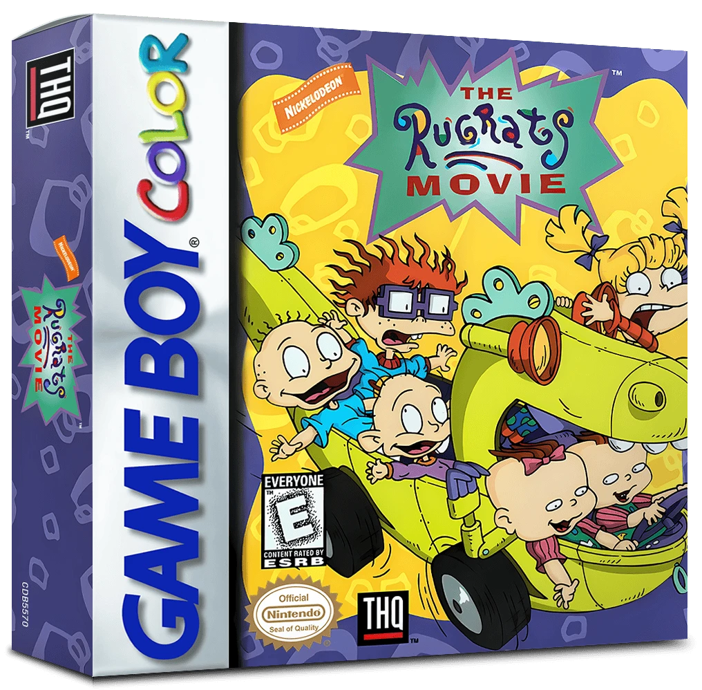 The Rugrats Movie box art