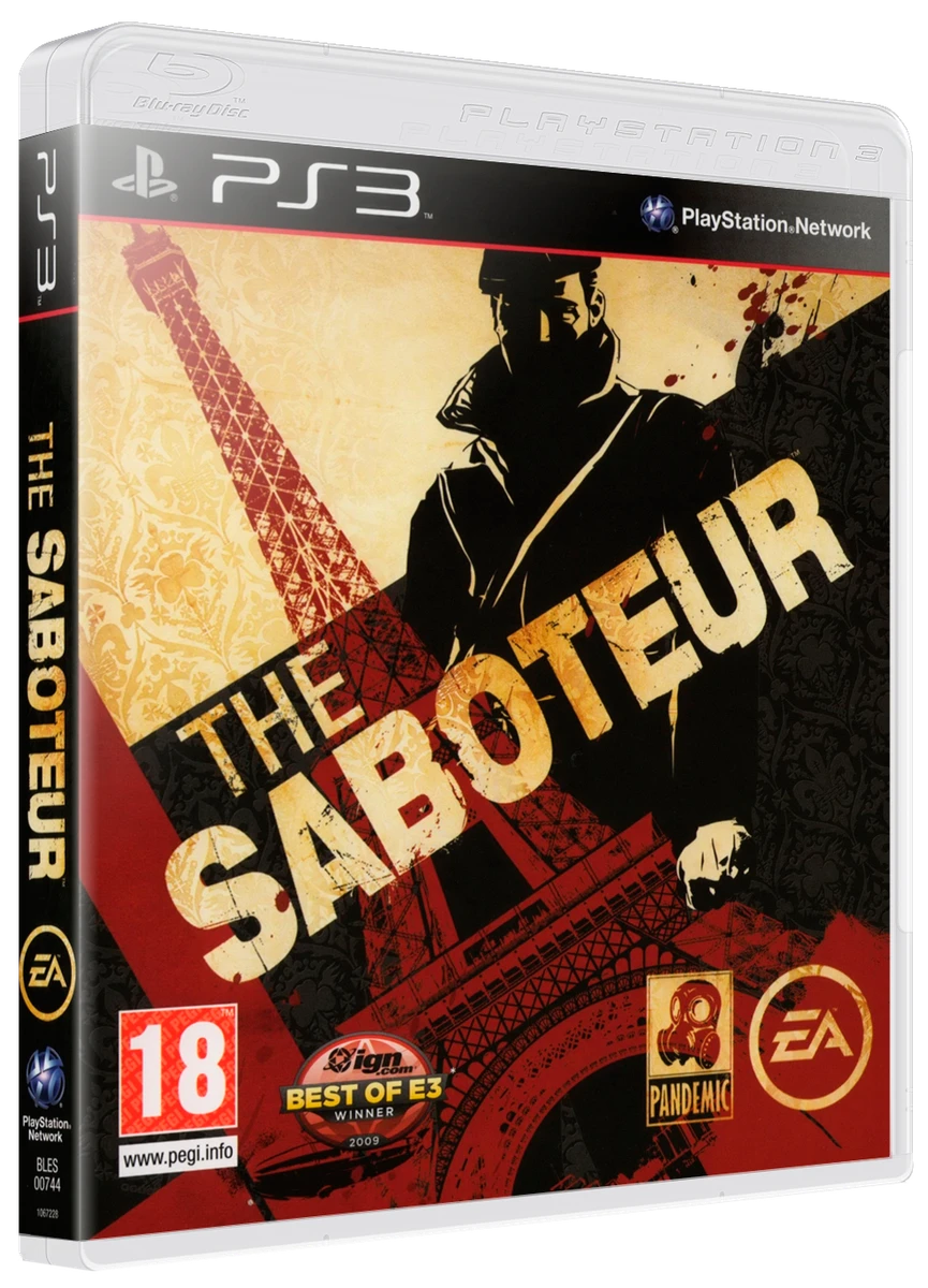 The Saboteur box art