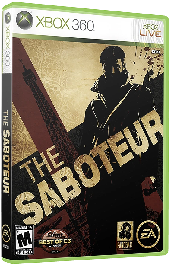 The Saboteur box art