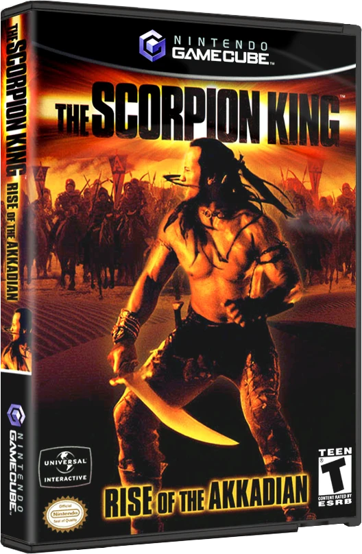 The Scorpion King Rise of the Akkadian box art