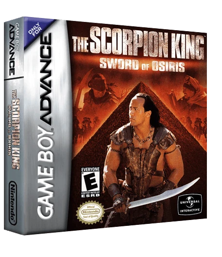 The Scorpion King Sword of Osiris box art
