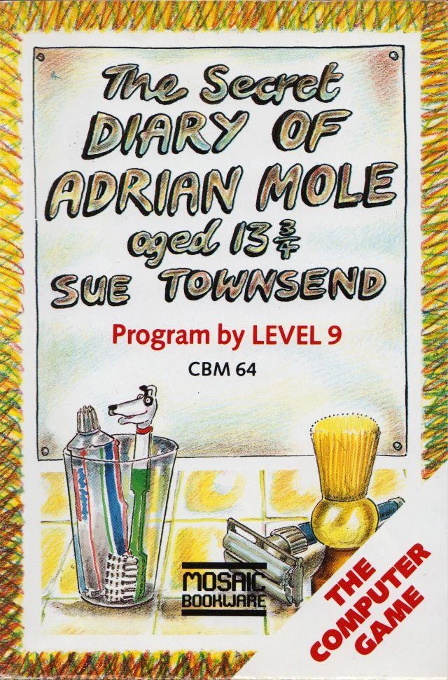 The Secret Diary of Adrian Mole aged 13 3/4 box art