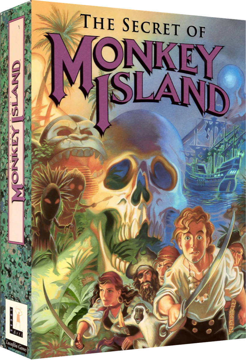 The Secret of Monkey Island box art