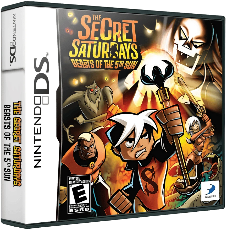 The Secret Saturdays: Beasts of The 5th Sun box art