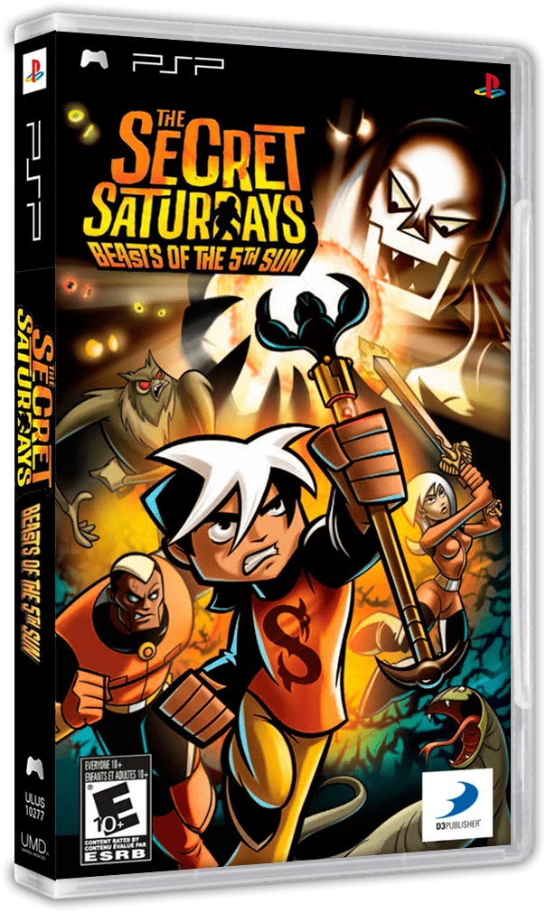 The Secret Saturdays: Beasts of the 5th Sun box art