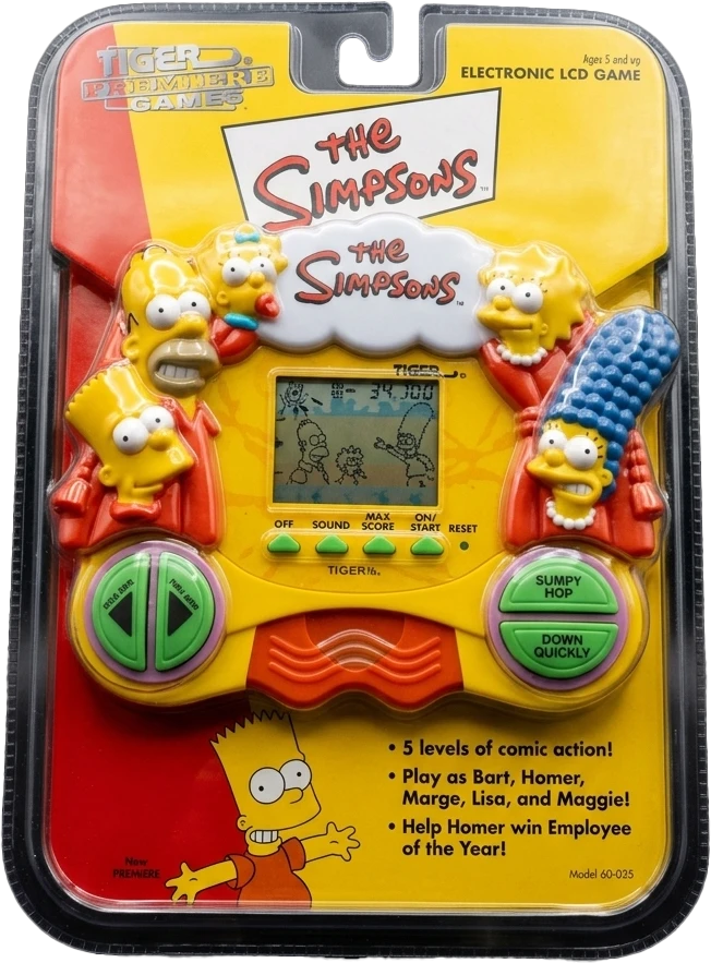 The Simpsons box art