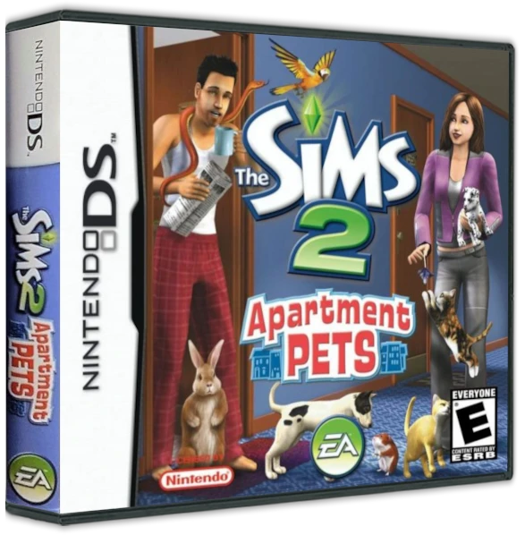 The Sims 2: Apartment Pets box art