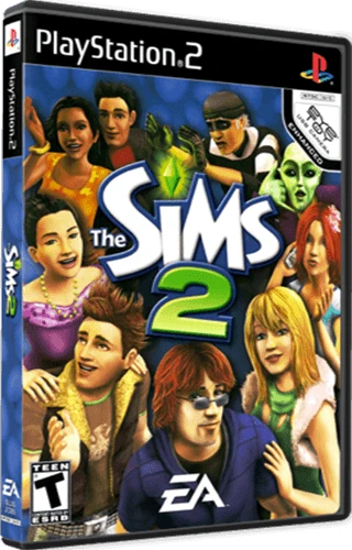 The Sims 2 box art