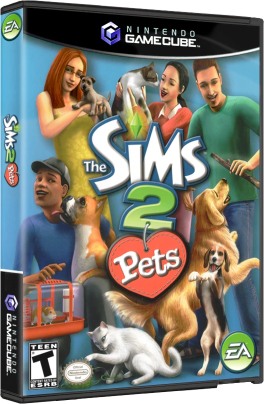 The Sims 2: Pets box art