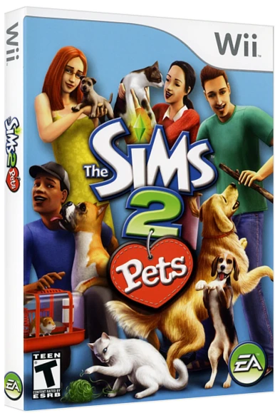 The Sims 2: Pets box art
