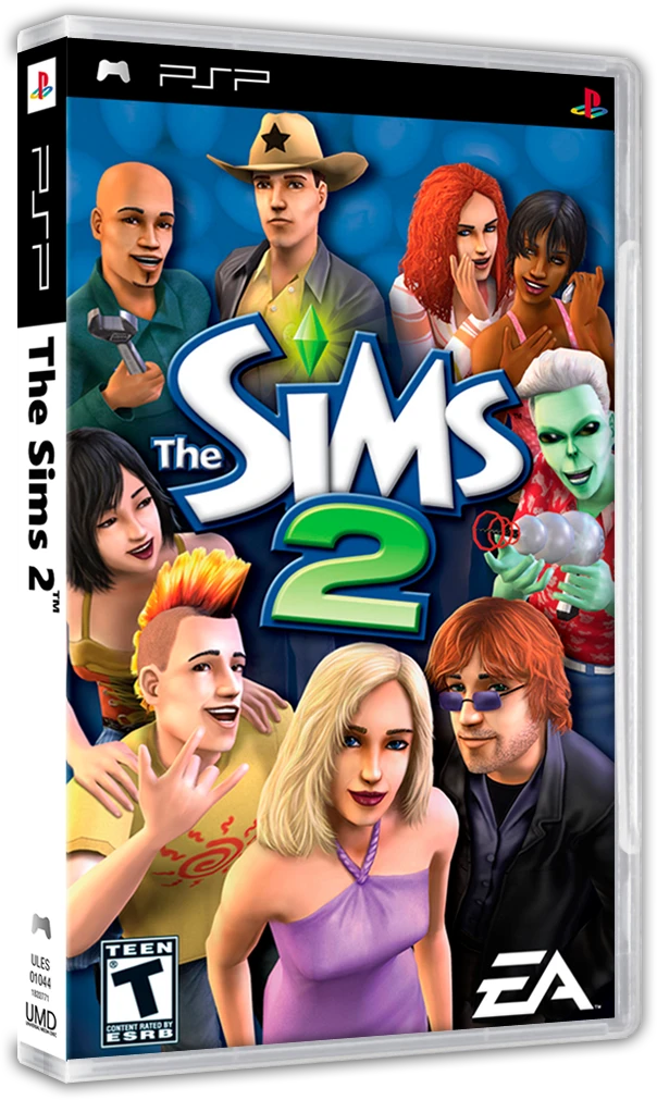 The Sims 2 box art