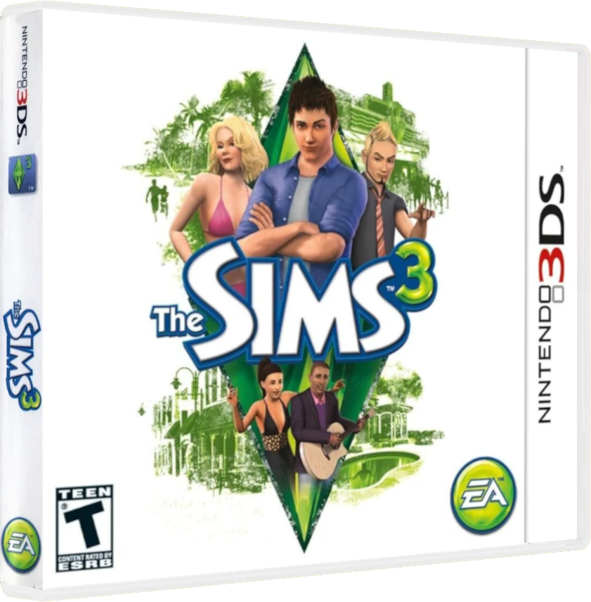 The Sims 3 box art