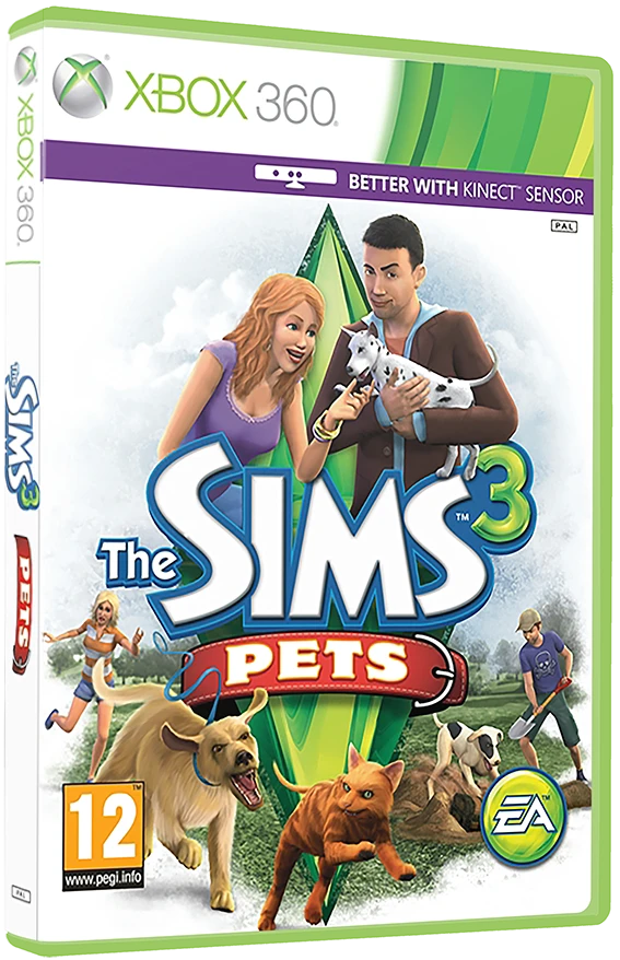 The Sims 3: Pets box art