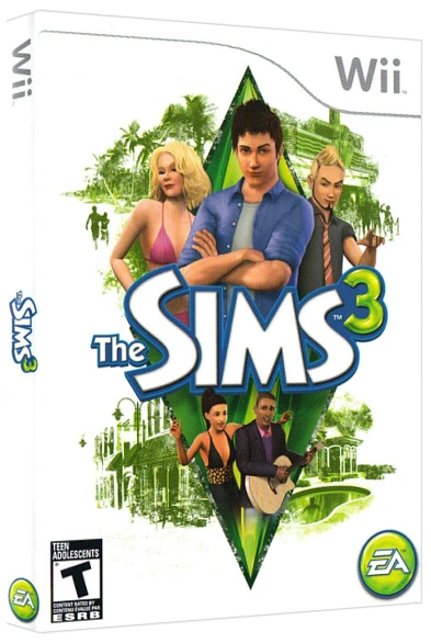 The Sims 3 box art