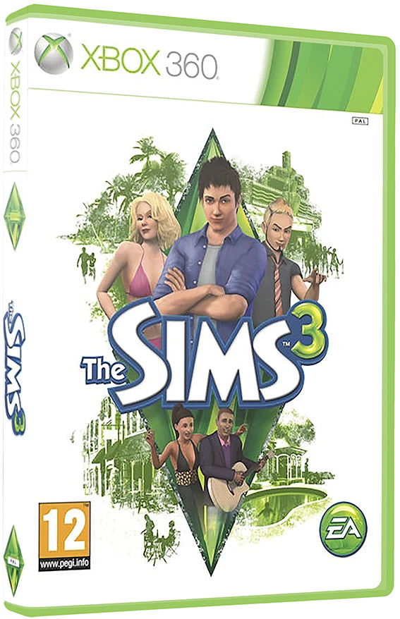The Sims 3 box art