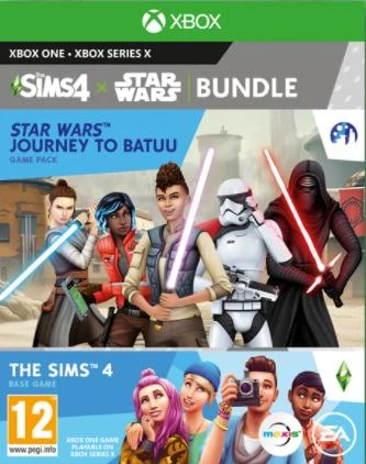 The Sims 4 & Star Wars Bundle box art