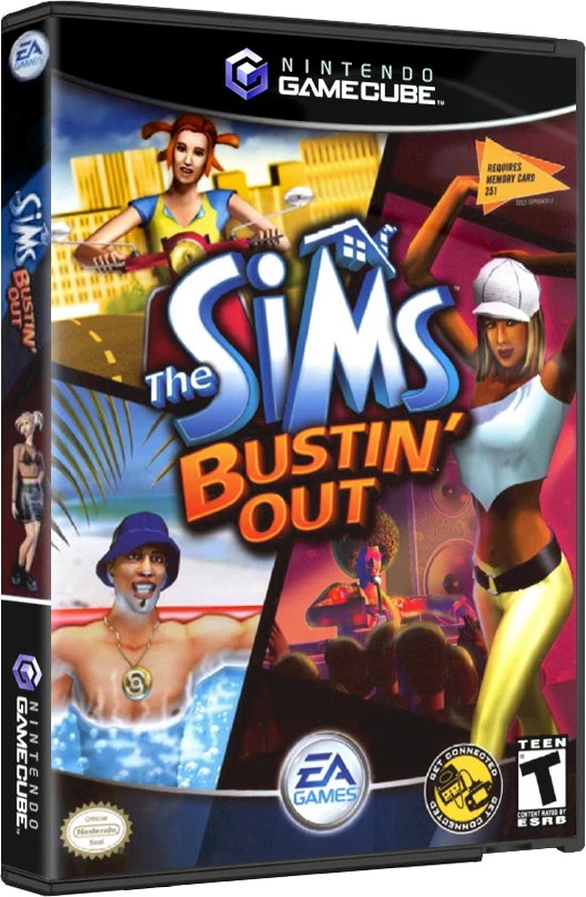 The Sims Bustin Out box art