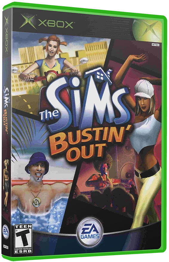The Sims Bustin Out box art