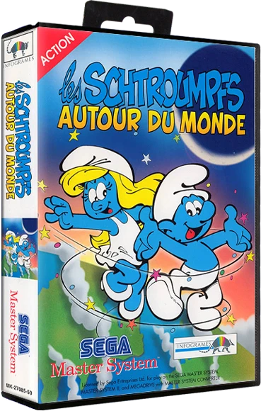 The Smurfs Travel The World box art