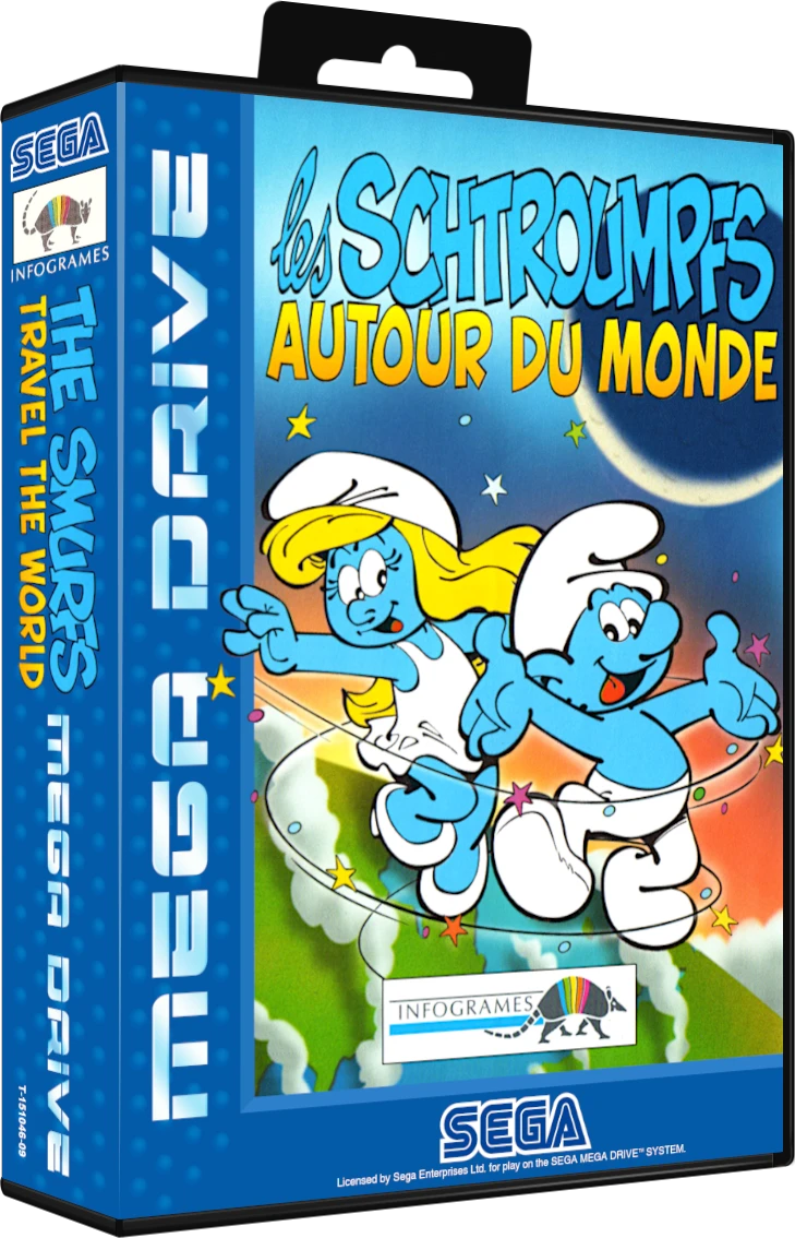 The Smurfs: Travel the World box art