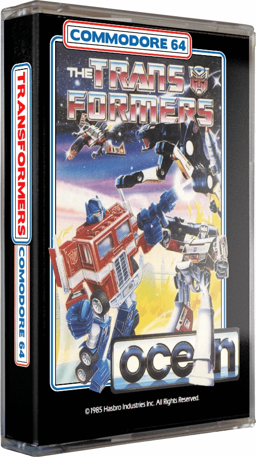 The Transformers [Cassette] box art