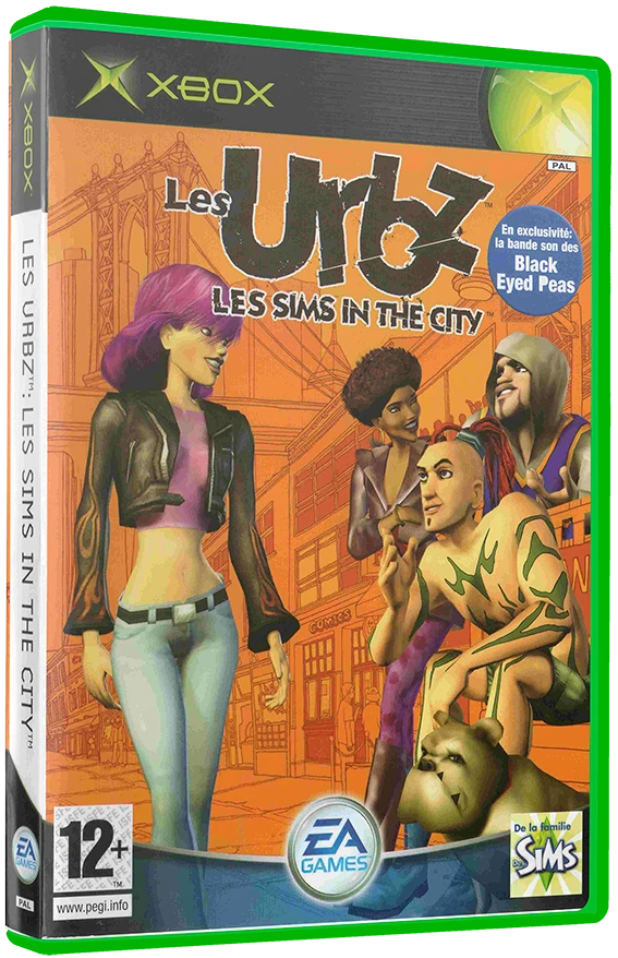 The Urbz Sims in the City box art