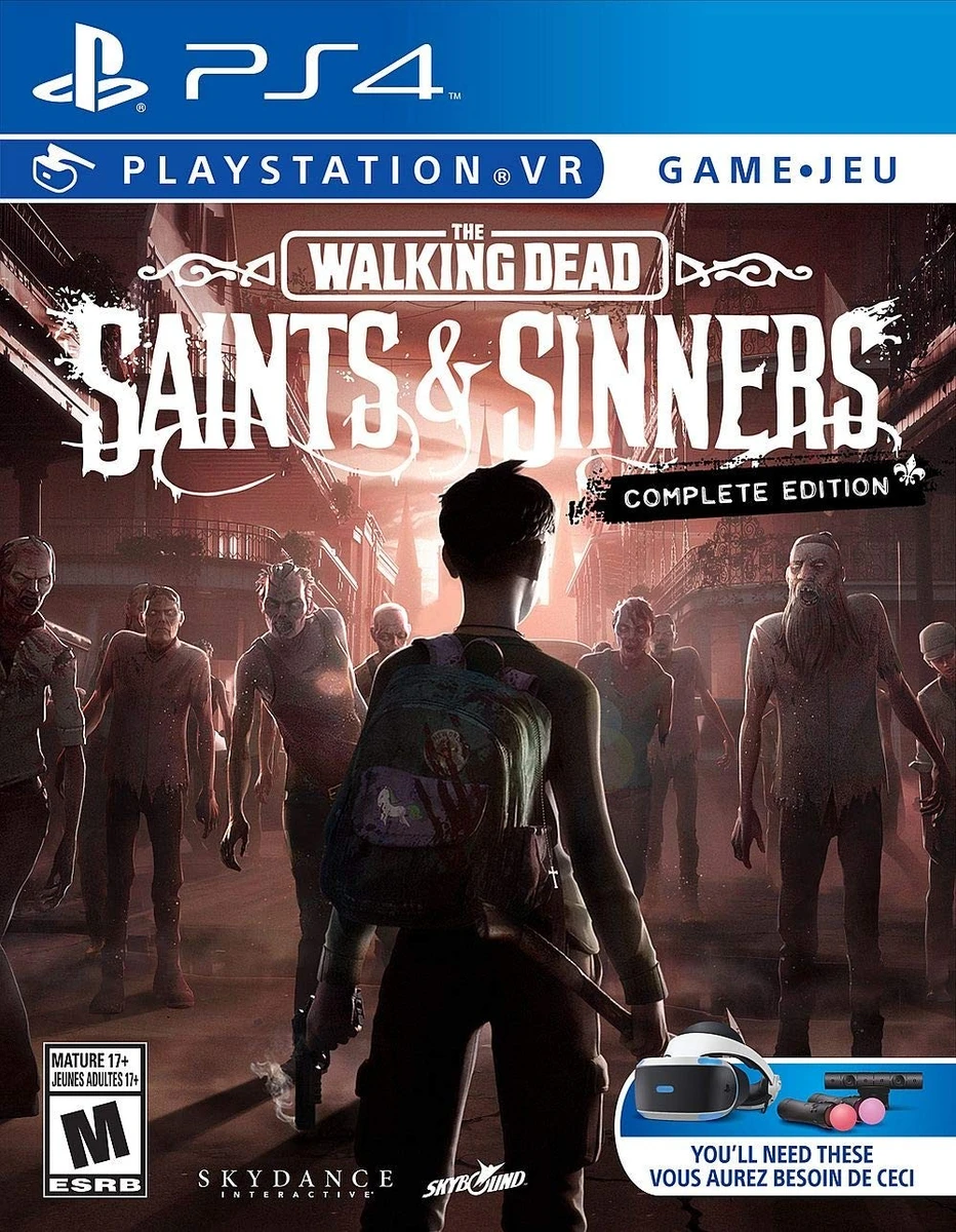 The Walking Dead: Saints and Sinners box art
