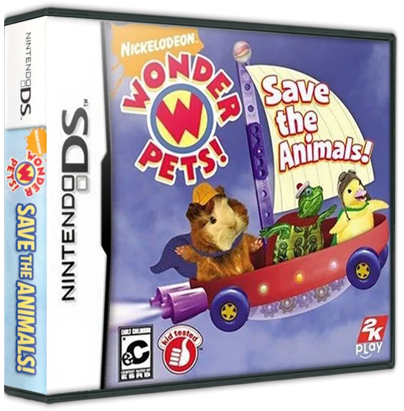 The Wonder Pets Save the Animals box art