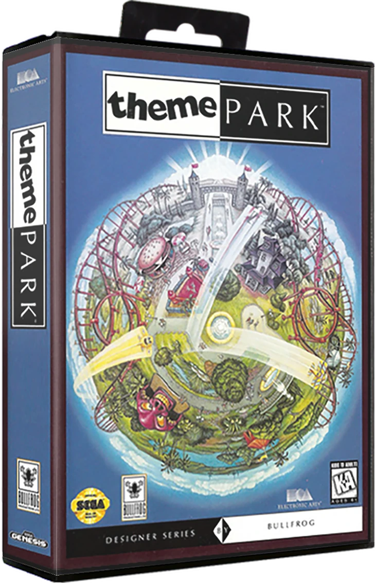Theme Park box art
