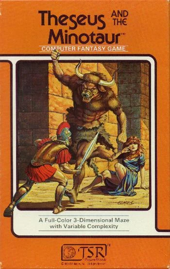 Theseus and the Minotaur box art