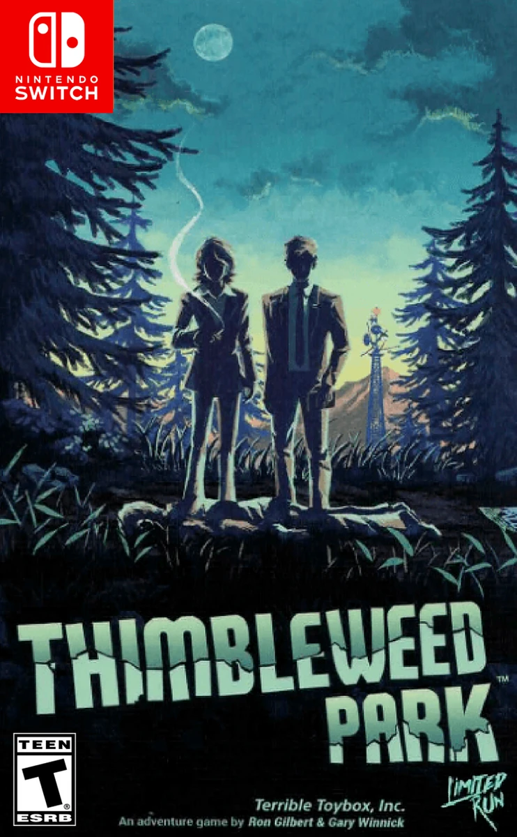 Thimbleweed Park box art