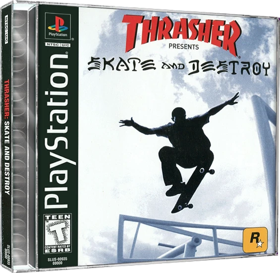 Thrasher: Skate And Destroy box art